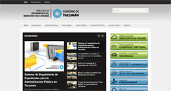 Desktop Screenshot of dime.gov.ar